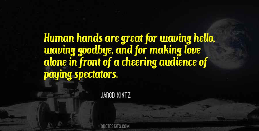 Quotes About Cheering #1272185