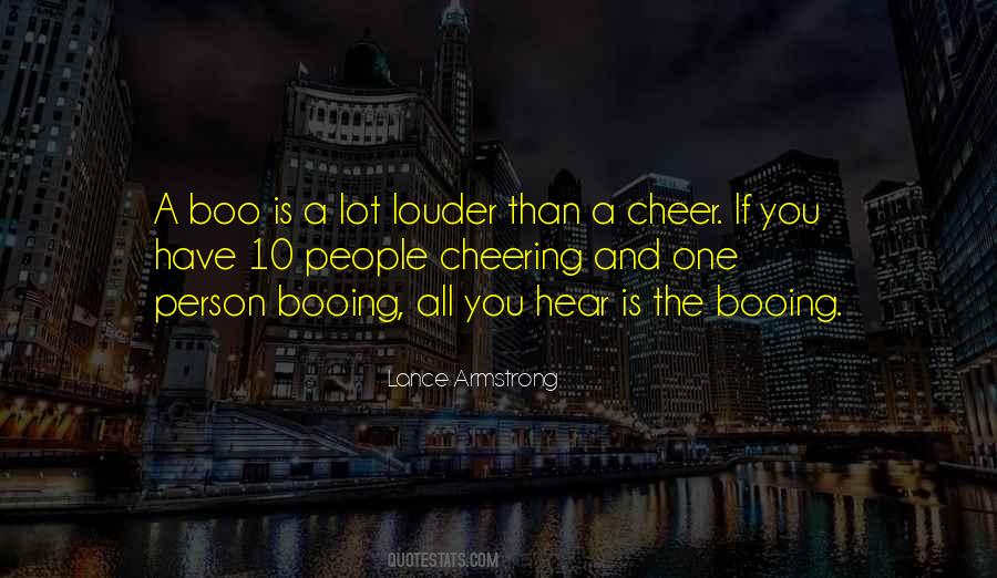 Quotes About Cheering #1499591