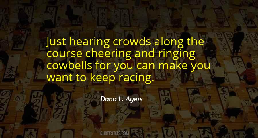 Quotes About Cheering #329229 Quotes About Cheering #329229
