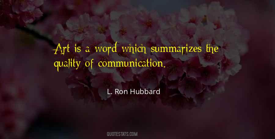 L Ron Quotes #194170