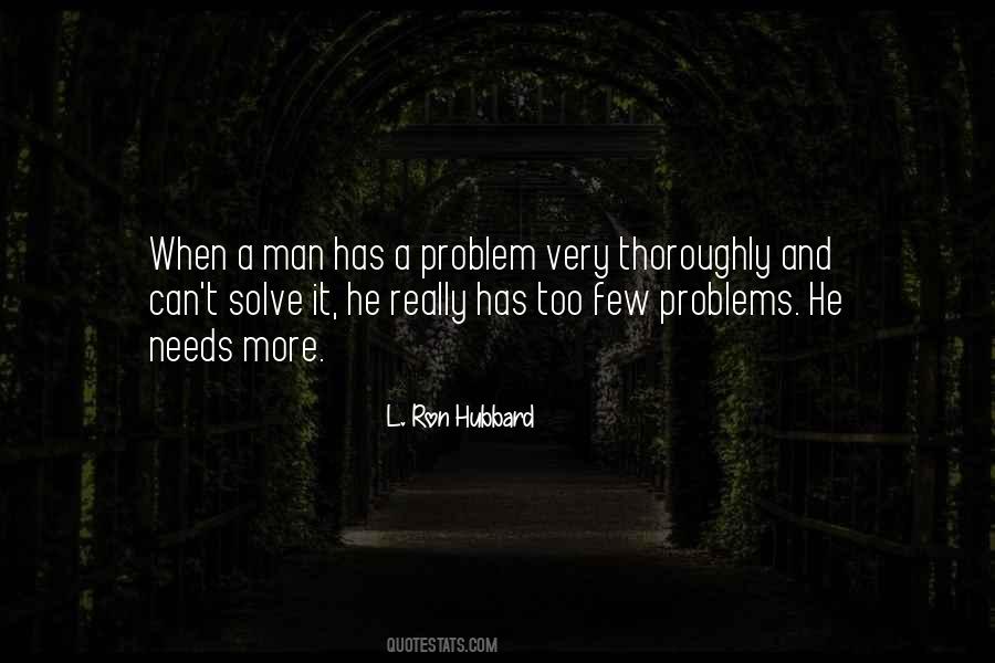 L Ron Quotes #423027