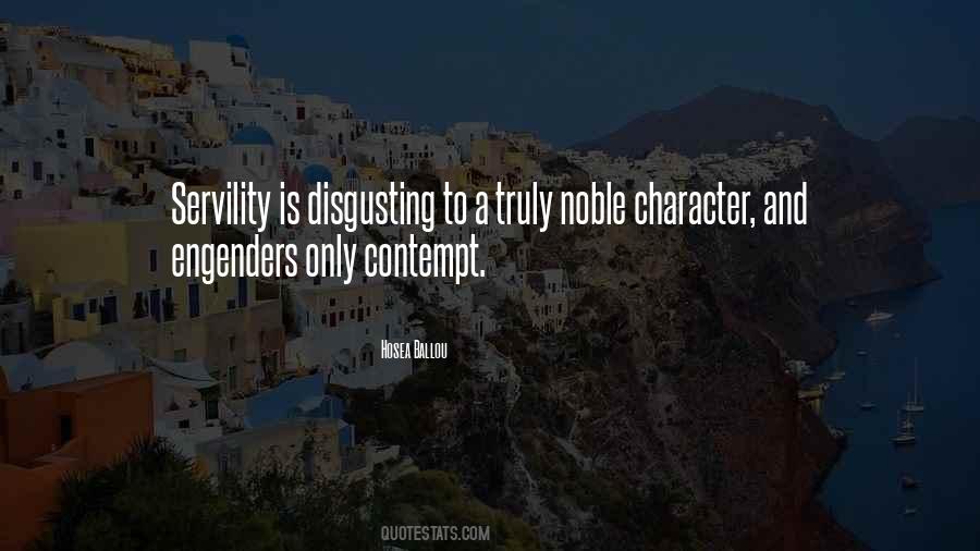 Quotes About Noble Character #1233193