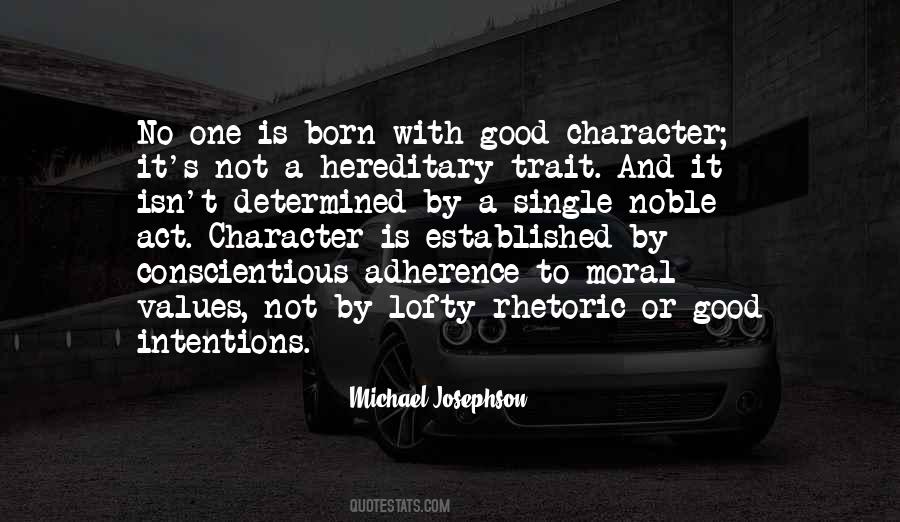 Quotes About Noble Character #156957