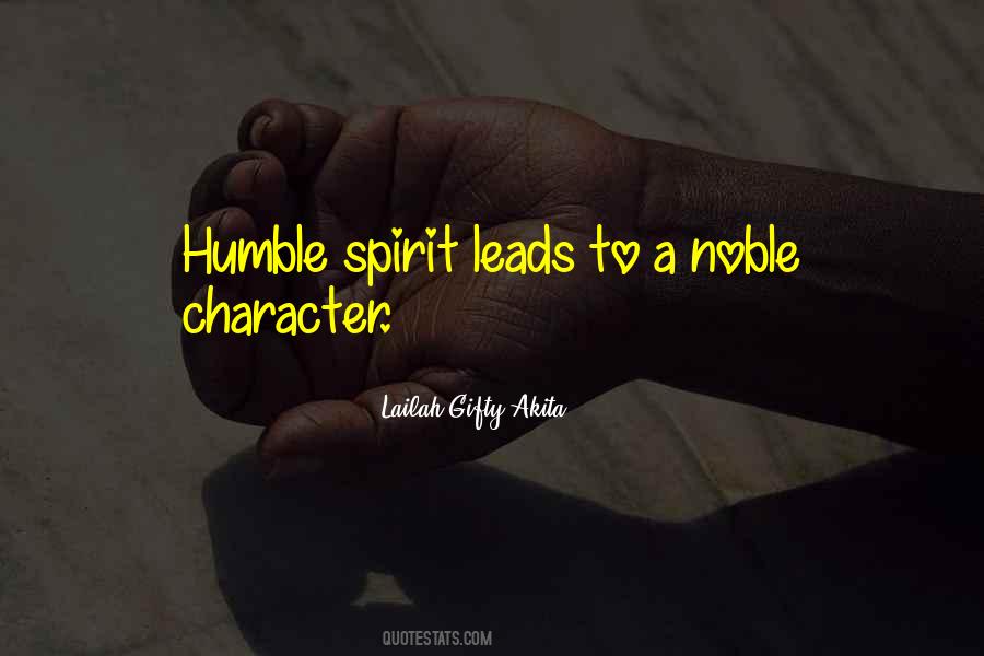 Quotes About Noble Character #333838