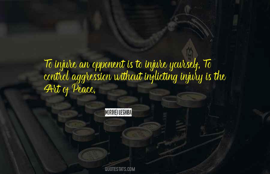 Art Of Peace Quotes #1430042