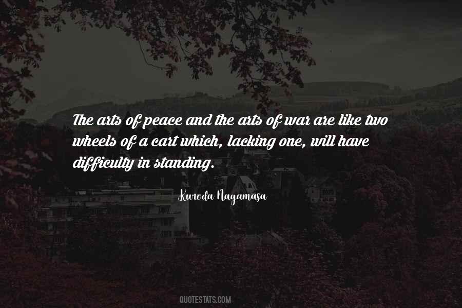 Art Of Peace Quotes #1485285