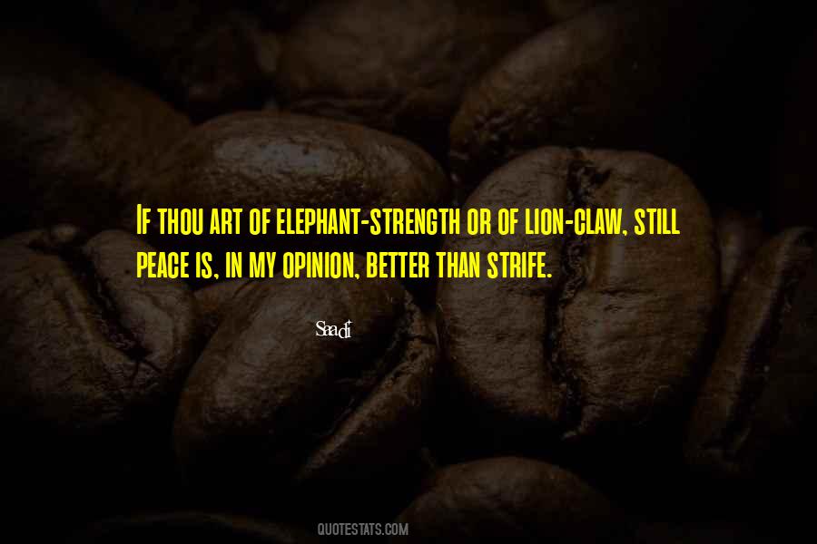 Art Of Peace Quotes #614298