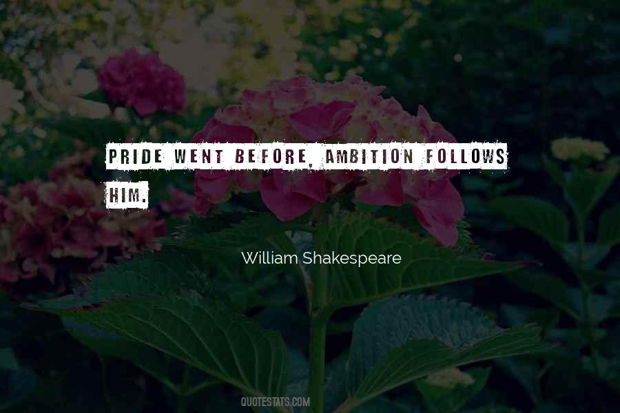 Quotes About Ambition Shakespeare #532362