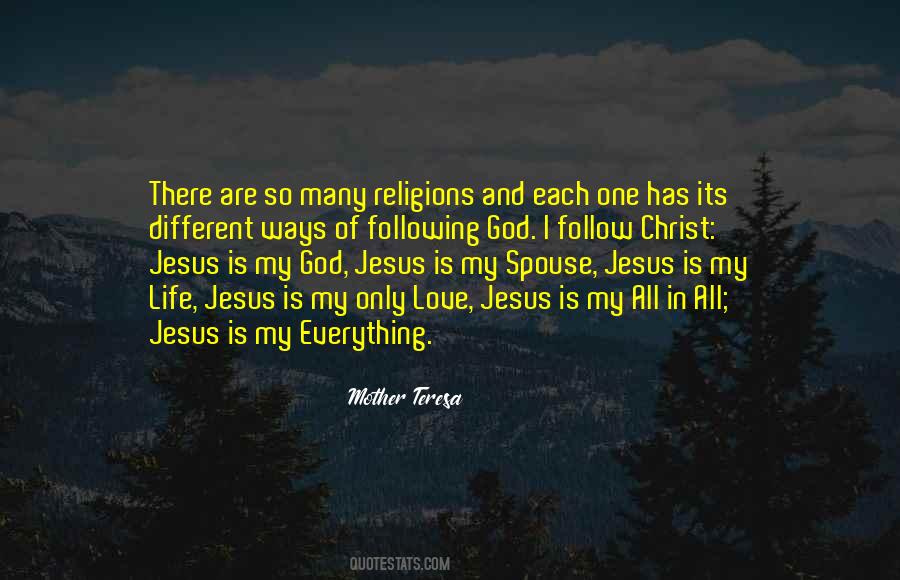 Quotes About Jesus In My Life #1049871