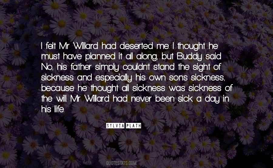 Quotes About Buddy Willard #723628