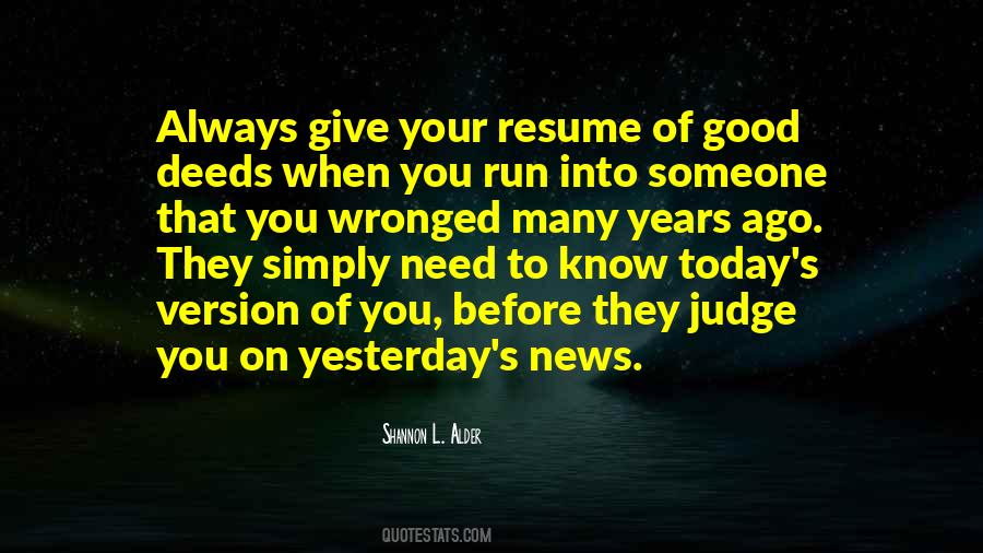 Good Resume Quotes #1400600