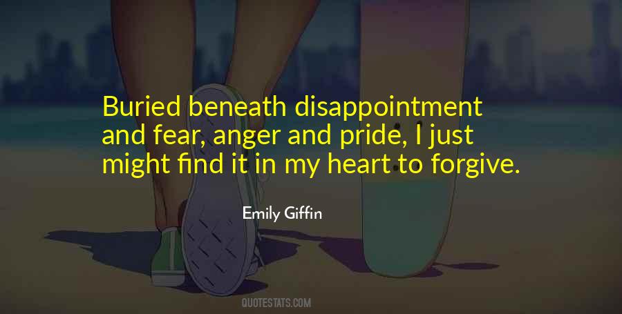 Quotes About Disappointment And Anger #1381046