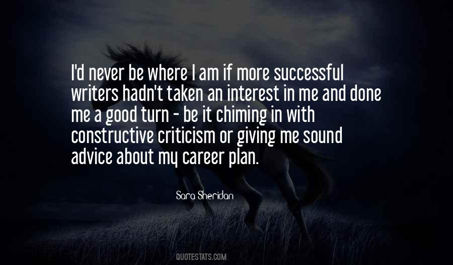 Quotes About A Successful Career #103154