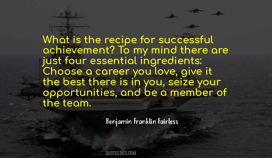 Quotes About A Successful Career #1527603