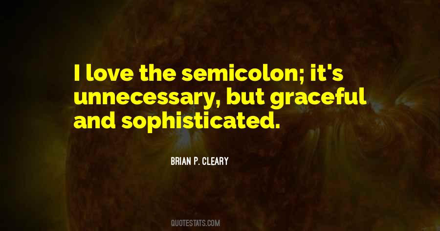 Semicolon In Quotes #1693196