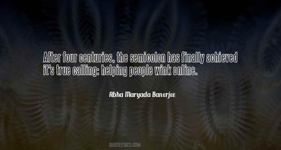 Semicolon In Quotes #830025