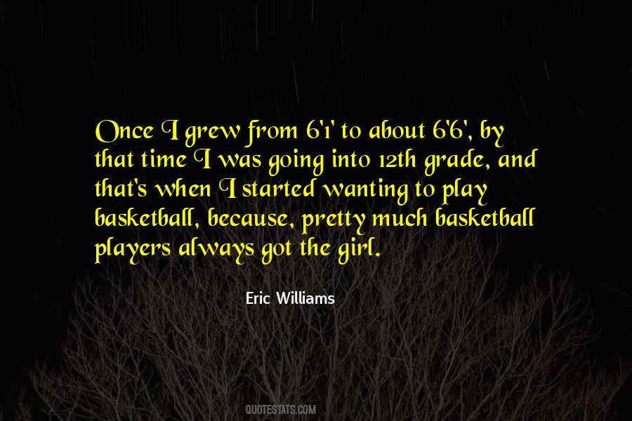 Quotes About Basketball Players #1372781