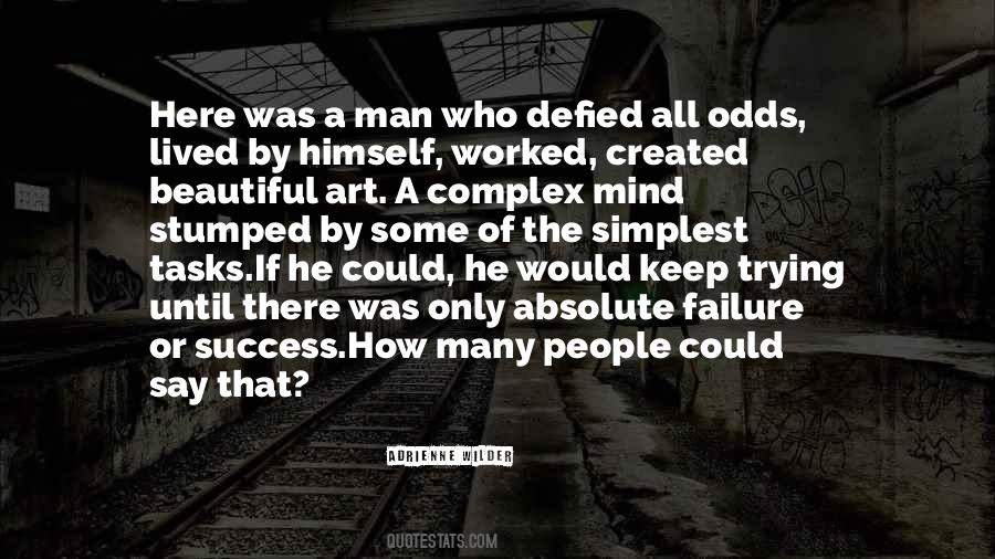 Keep On Trying For Success Quotes #1336244