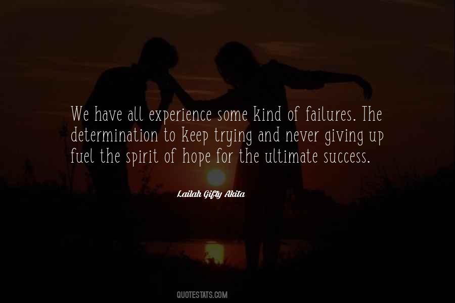 Keep On Trying For Success Quotes #460460
