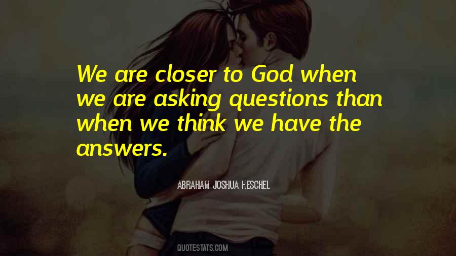 Quotes About Answers From God #328742