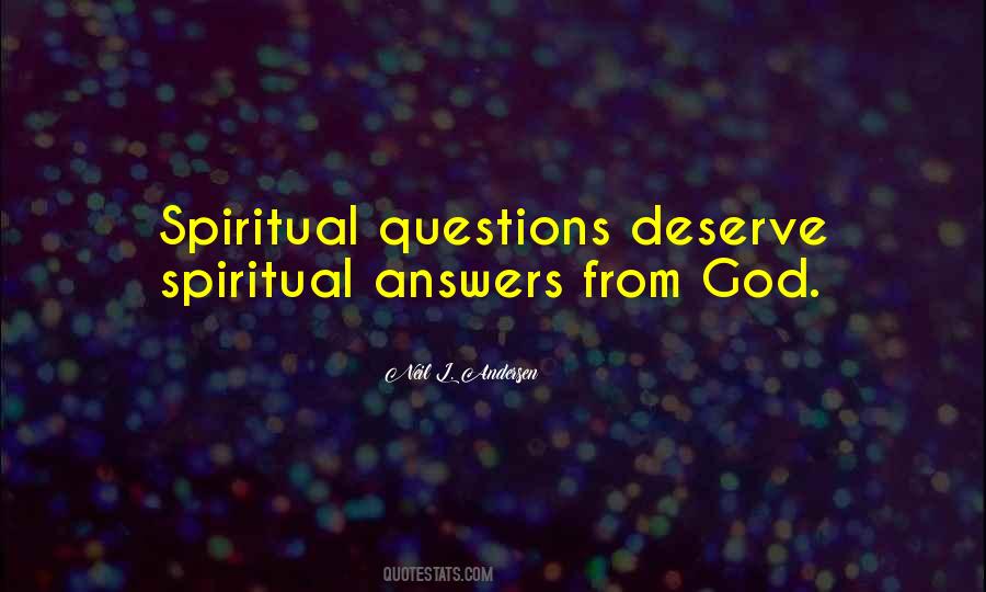 Quotes About Answers From God #659020