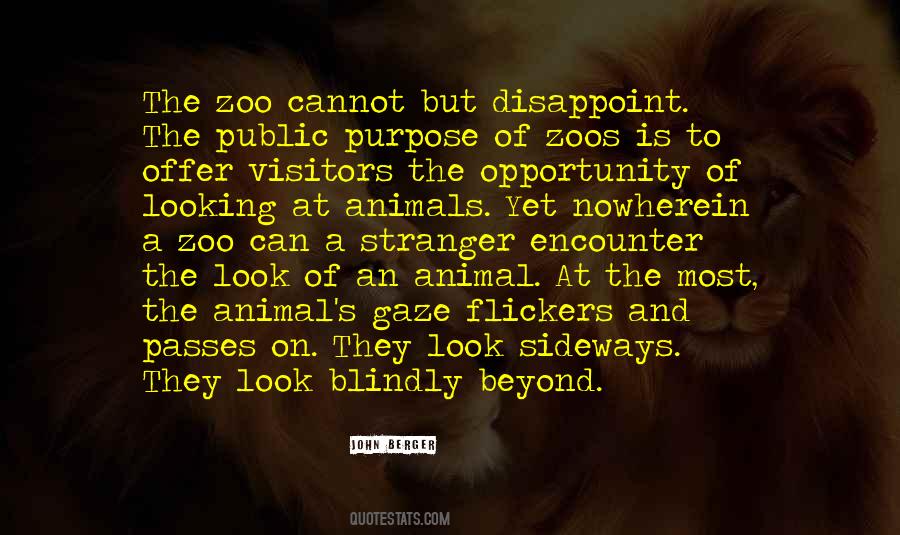 Quotes About Animals In Zoos #171313 Quotes About Animals In Zoos #171313