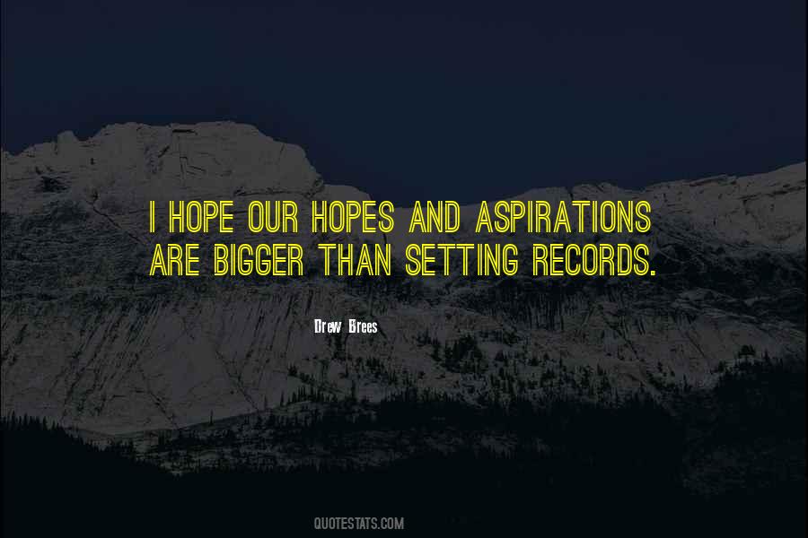 Quotes About Setting Records #1081