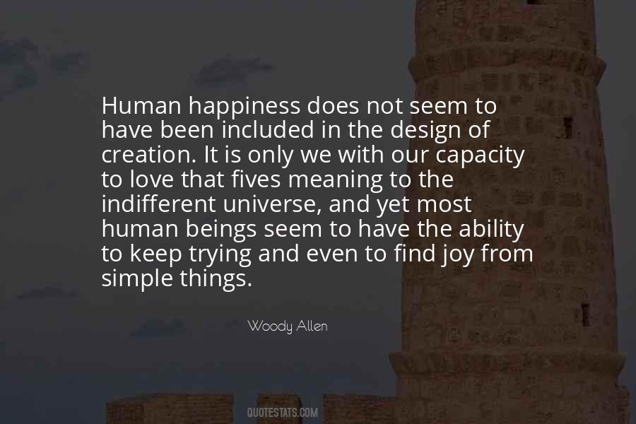 Human Happiness Quotes #590532