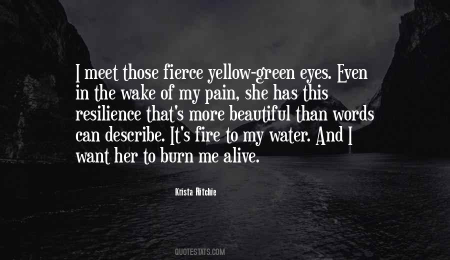 Quotes About Pain In Her Eyes #577992