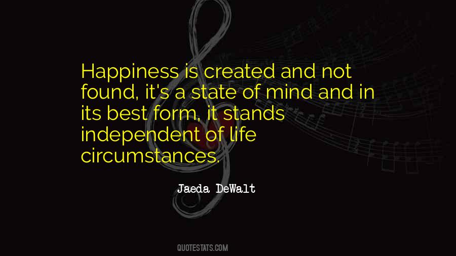 State Of Happiness Quotes #90071