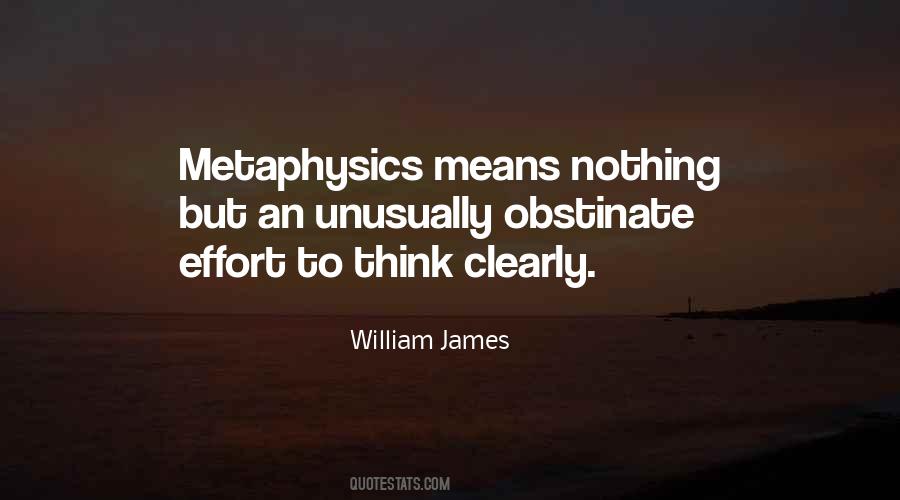 Quotes About Metaphysics #1109820