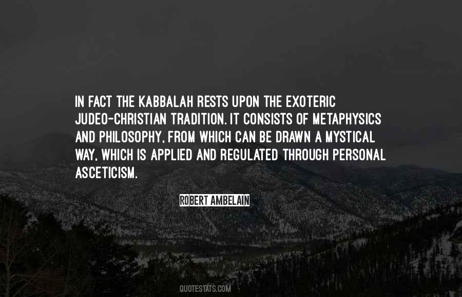 Quotes About Metaphysics #1379000