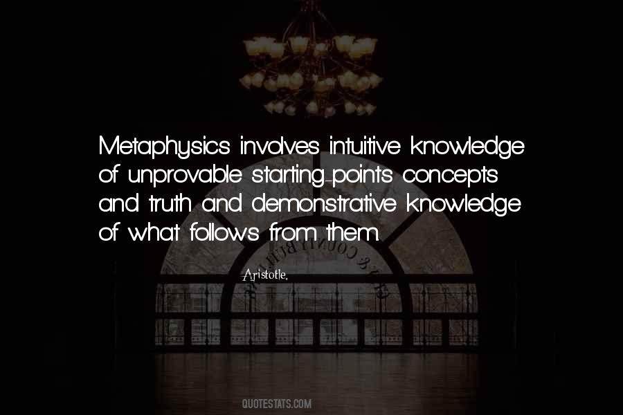 Quotes About Metaphysics #1528062