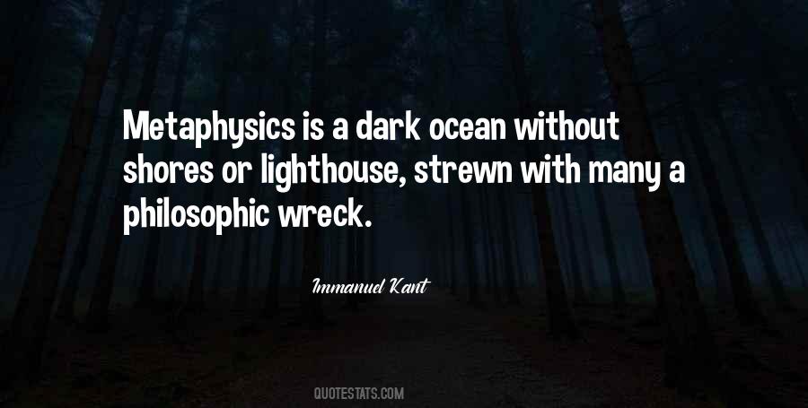 Quotes About Metaphysics #1734590