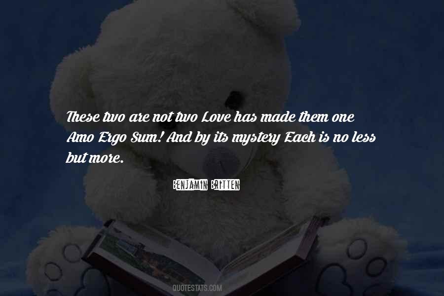 Quotes About Two Love #1814201