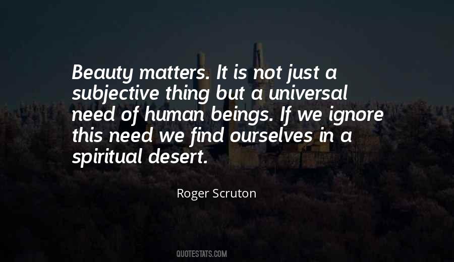 Quotes About Subjective Beauty #557239