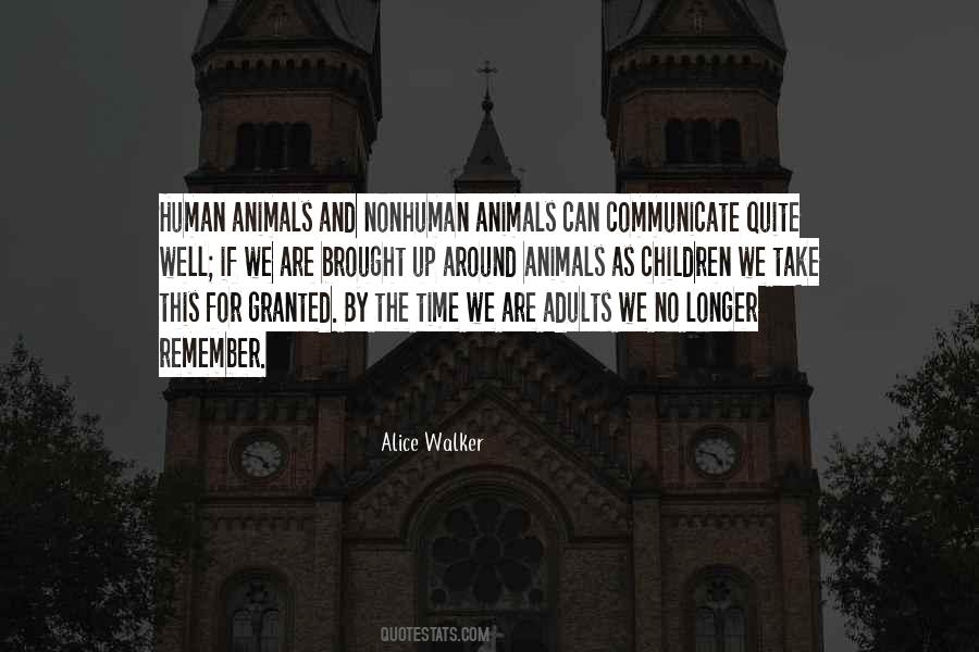 Nonhuman Animals Quotes #991280