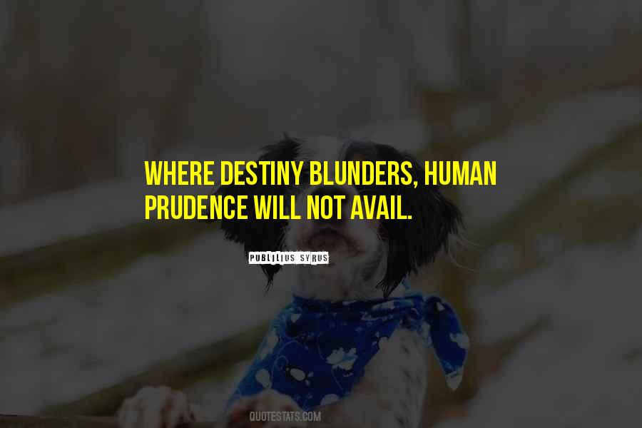 Human Destiny Quotes #190393