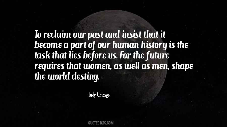 Human Destiny Quotes #654564