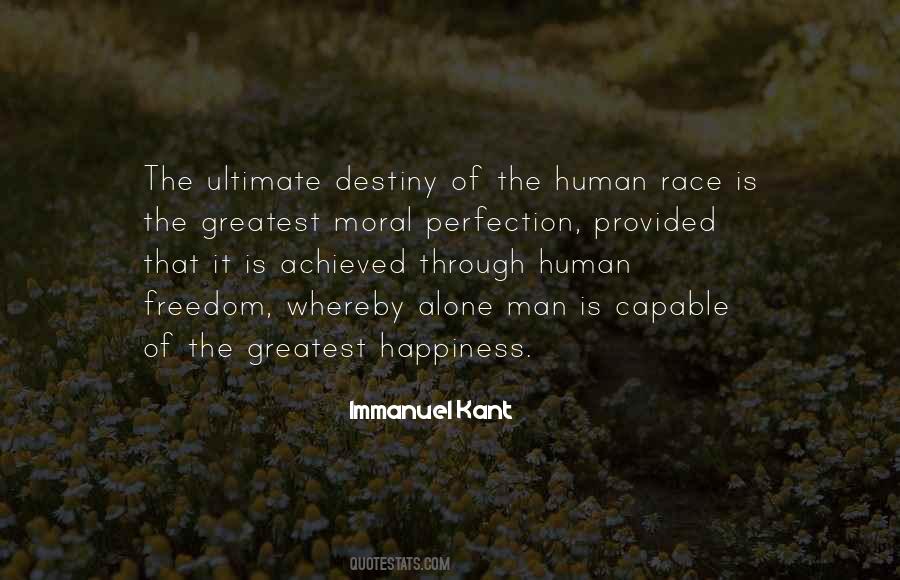 Human Destiny Quotes #808980