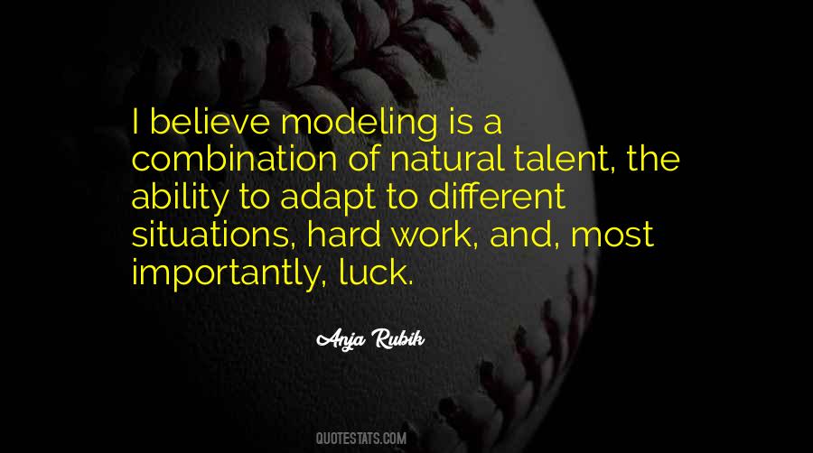 Quotes About Natural Talent #1117074