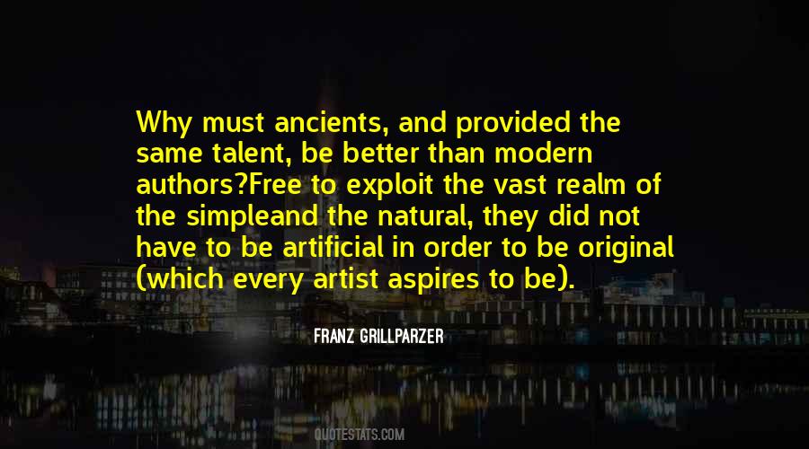 Quotes About Natural Talent #1181180