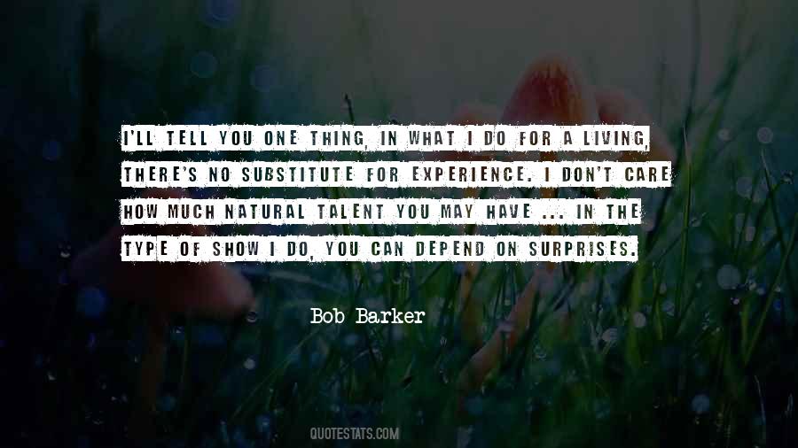 Quotes About Natural Talent #253557