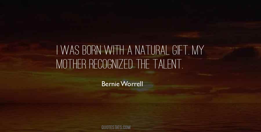 Quotes About Natural Talent #481995