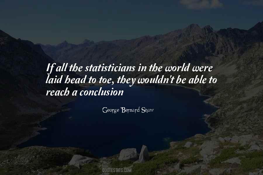 Quotes About Statisticians #357136