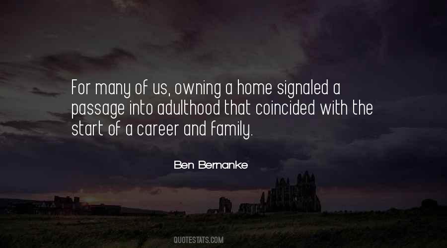 Quotes About Career And Family #759601 Quotes About Career And Family #759601