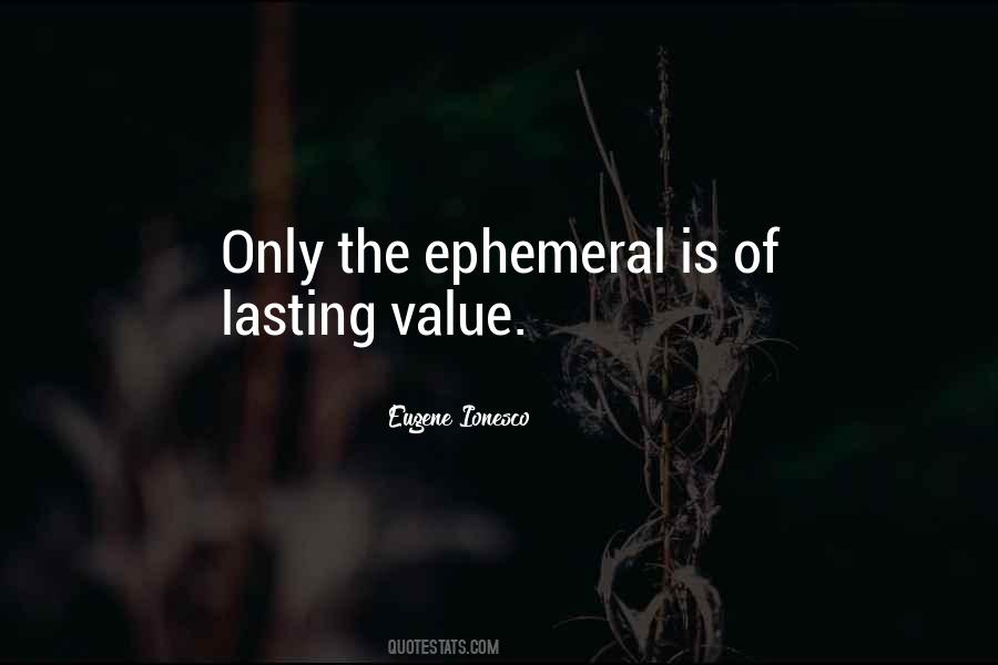 Lasting Value Quotes #1784457