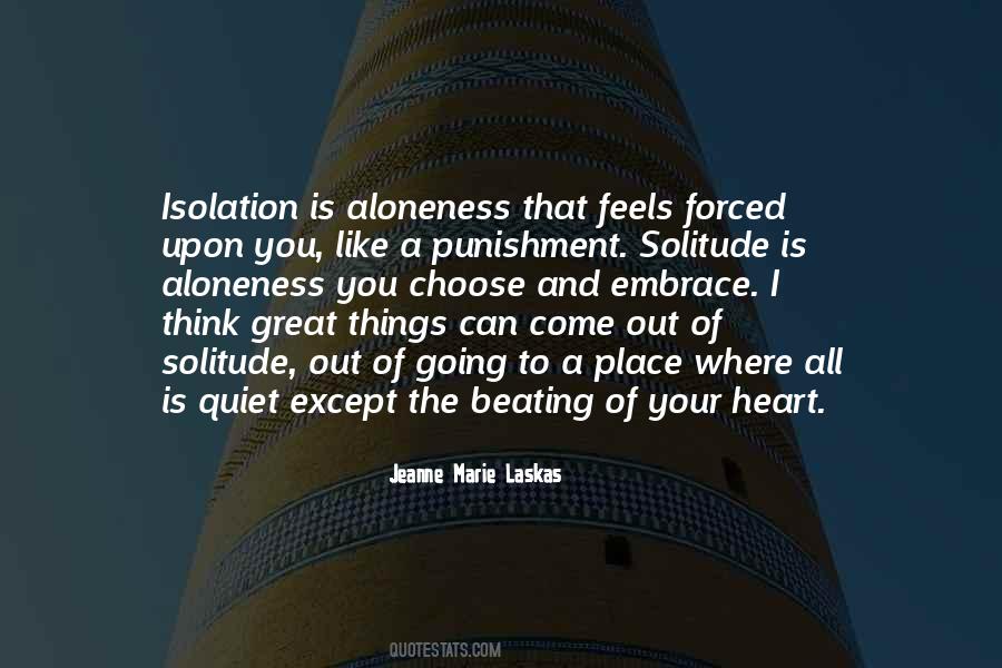 Alone Heart Quotes #241153