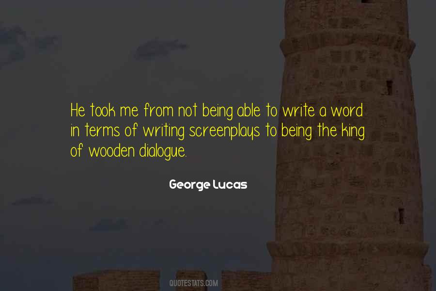 Quotes About Writing Screenplays #1355530