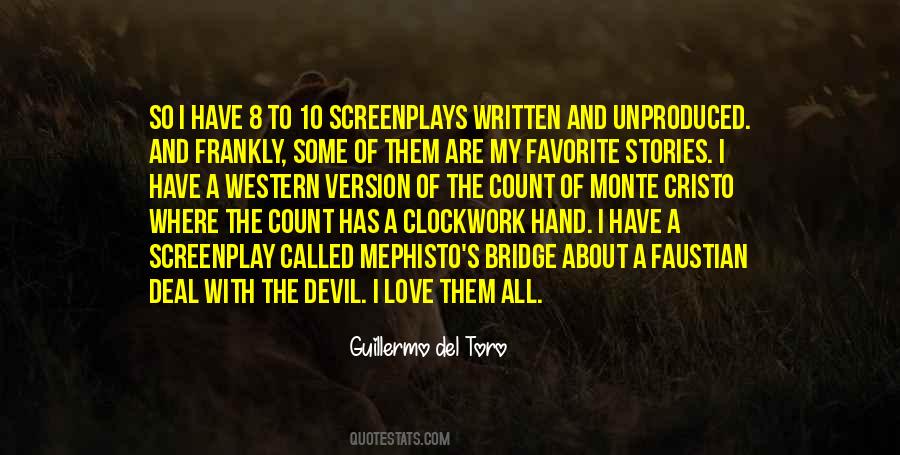 Quotes About Writing Screenplays #1720108